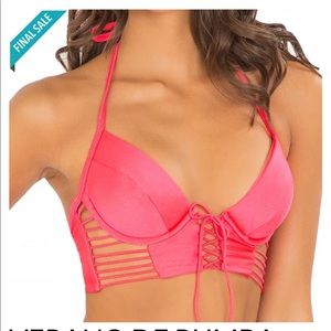 NWT Luli fama bikini top